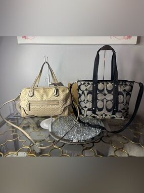 Coach bundle of 2 rehab bags GUC